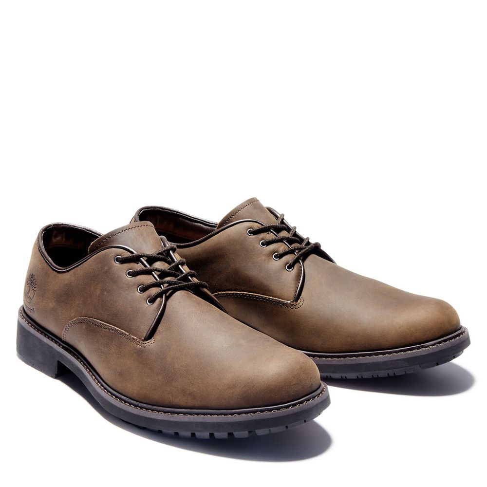 Pantofi Oxford Timberland Barbati Maro Inchis - Stormbuck Waterproof - Romania - AZPRSW219